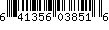 UPC Barcode: 641356038516