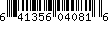 UPC Barcode: 641356040816