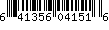 UPC Barcode: 641356041516