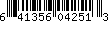UPC Barcode: 641356042513