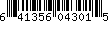 UPC Barcode: 641356043015