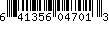 UPC Barcode: 641356047013