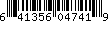 UPC Barcode: 641356047419