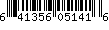 UPC Barcode: 641356051416
