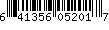 UPC Barcode: 641356052017