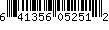 UPC Barcode: 641356052512