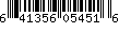 UPC Barcode: 641356054516