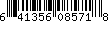 UPC Barcode: 641356085718