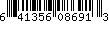 UPC Barcode: 641356086913