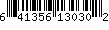 UPC Barcode: 641356130302