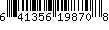 UPC Barcode: 641356198708