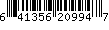 UPC Barcode: 641356209947