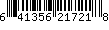 UPC Barcode: 641356217218