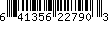 UPC Barcode: 641356227903